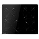 TEKA Encimera polivalente  TTC 64010 CRD BK. 112550020. VITROCERAMICA, 4 zonas. Negro
